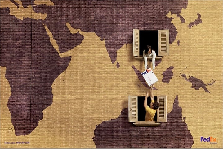 Fed EX Australia China Image